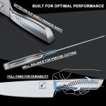 Imarku 16-Piece High Carbon Stainless Steel Knife Set
