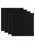 Trash Compactor Charcoal Air Filters - 4 Pack