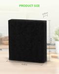 Trash Compactor Charcoal Air Filters - 4 Pack