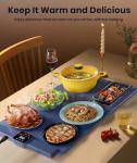 Relixcozy Electric Food Warming Mat with Temp Settings
