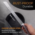 Orblue 10-Inch Serrated Bread Knife - Razor Sharp