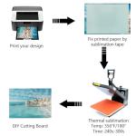 Okllen 2 Pack 8x11in Sublimation Cutting Boards