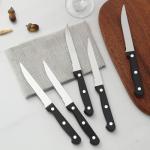 BEWOS 16-Piece Stainless Steel Steak Knives Set