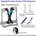 Self-Adjusting Stainless Steel Knife Sharpener Tool