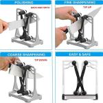 Self-Adjusting Stainless Steel Knife Sharpener Tool