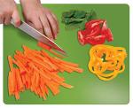 Flexible Plastic Cutting Board Mats Set of 6