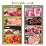 JUANWAN Adjustable Stainless Steel Meat Slicer 17-in-1