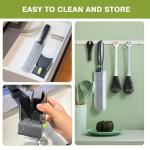 JUANWAN Adjustable Stainless Steel Meat Slicer 17-in-1