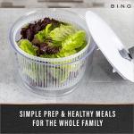 BINO Manual 2.75 Qt Salad Spinner and Bowl