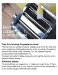 Stainless Steel Manual Pasta Maker with Adjustable Settings