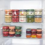 EONJOE 8oz Glass Jars with Lids - 6-Pack