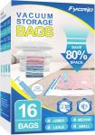 Fygrip 16 Vacuum Storage Bags with Hand Pump