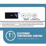 Compact Chest Freezer with Digital Control and Baskets