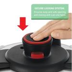 T-fal Clipso 6.3 Quart Stainless Steel Pressure Cooker