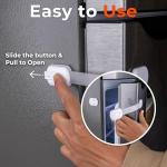 2-Pack Adjustable Child Proof Fridge Locks