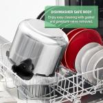 T-fal Clipso 6.3 Quart Stainless Steel Pressure Cooker