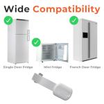 2-Pack Adjustable Child Proof Fridge Locks