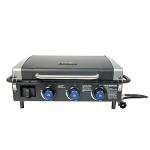 Portable Gas Grill and Griddle for Outdoor Cooking