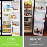 Refrigerator Door Shelf Bin Replacement, 2 Pack