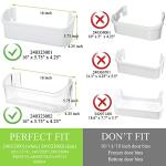 Refrigerator Door Shelf Bin Replacement, 2 Pack