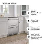 Zephyr 24 Inch Dual Zone Wine & Beverage Fridge