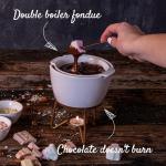 Boska Choco Marie Fondue Pot Set for Chocolate