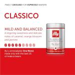 Illy Classico Medium Roast Ground Espresso, 8.8 oz