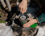 Jetboil Silicone French Press for Camping Coffee