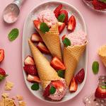 Nonstick Waffle Cone Maker for Ice Cream Treats