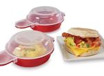 HORNO Easy Microwave Egg Cooker Set of 2