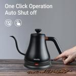 Mecity 1000W Stainless Steel Gooseneck Kettle