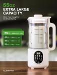 55oz Nut Milk Maker - 10-in-1 Plant-Based Machine