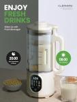 55oz Nut Milk Maker - 10-in-1 Plant-Based Machine