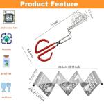 4-Piece Taco Shell Maker and Holder Set