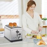 SEEDEEM 2-Slice Stainless Steel Digital Toaster