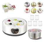 Automatic Yogurt Maker with 5 Glass Jars