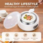 Automatic Yogurt Maker with 5 Glass Jars