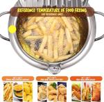 Japanese Stainless Steel Tempura Deep Fryer Pot