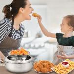 Japanese Stainless Steel Tempura Deep Fryer Pot