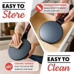 Gourmia 8” Nonstick Electric Crepe Maker