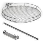 18-Inch Stainless Steel Grill for Fire Pit