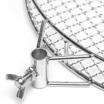 18-Inch Stainless Steel Grill for Fire Pit