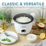 Aroma 3-Cup Rice Cooker with Keep Warm Feature