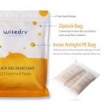 Wisedry 4-Pack Silica Gel Desiccant Packs