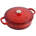 Crock-Pot Artisan Cast Iron Braiser, 5 Quart