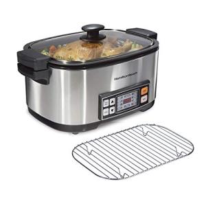 Hamilton Beach 9-in-1 Digital Slow Cooker 6 Quart