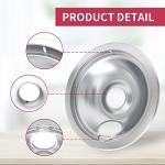 Cozzivita Electric Stove Burner Drip Pans Set