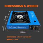Vivicreate 7000 BTU Portable Butane Camping Stove