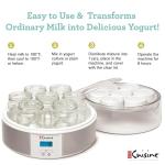 Euro Cuisine YMX650 Automatic Yogurt Maker with Jars