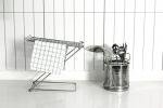 Stainless Steel Dish Rag Holder with 4 Arms